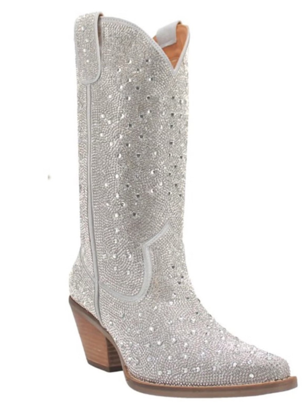 Women’s NEW Western Rhinestone leather DINGO Cowboy Cowgirl Boots Size 10M